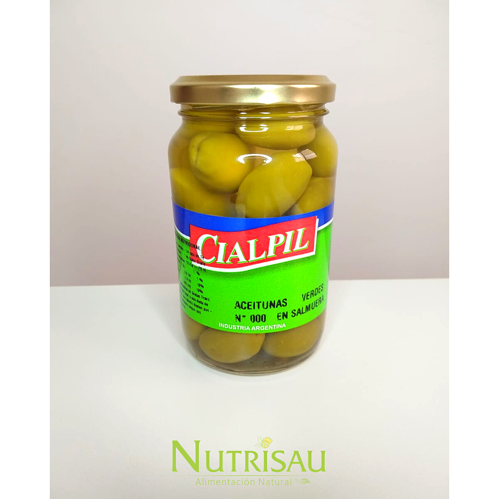 Aceitunas Verdes 000 330g Cialpil