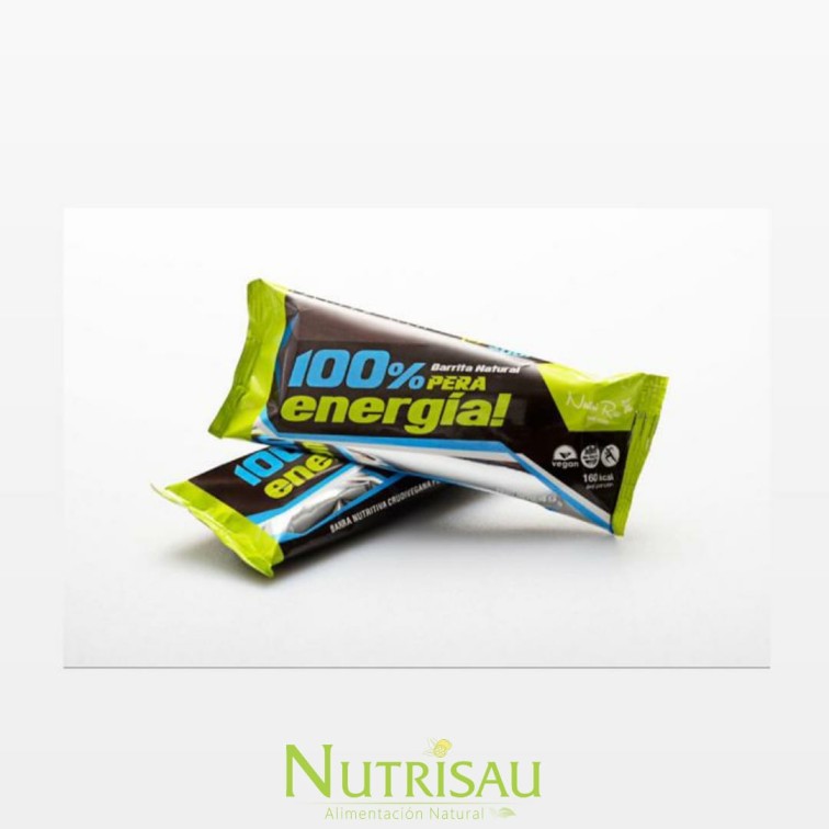 Barrita energética crudivegana sin tacc Pera 49g Nutri Raw