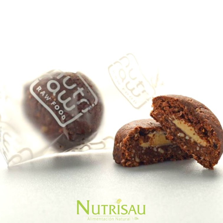 Bombon de chocolate crudivegano sin tacc 30g Nutri Raw