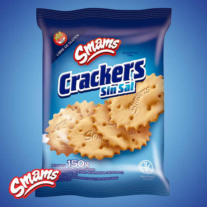 Crackers sin sal sin tacc Smams