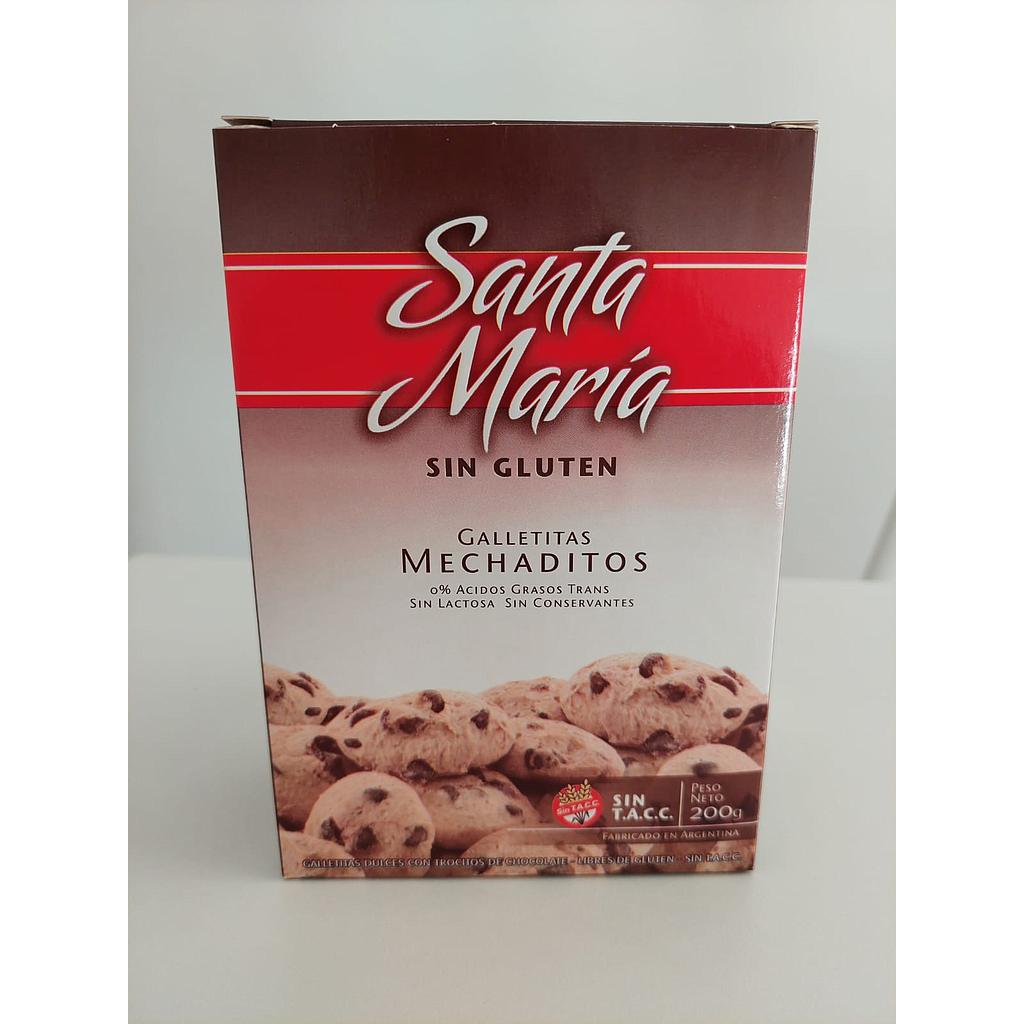 Galletitas dulces mechaditos sin tacc y sin lactosa Santa Maria