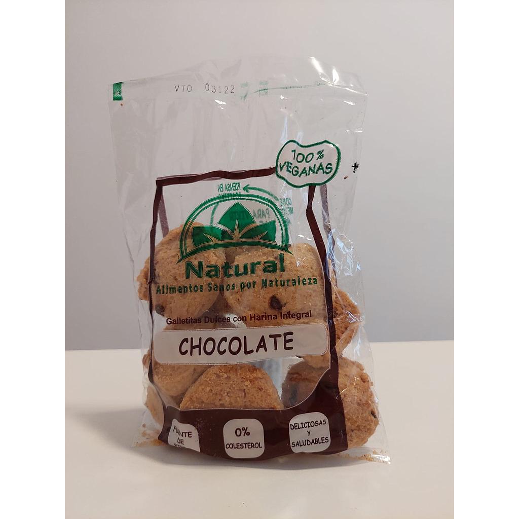 Galletitas veganas con chips de Chocolate 180g Wapsi