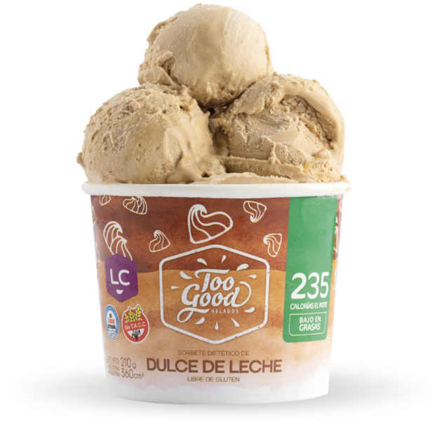 Helado coco con dulce de leche CLASICA Tood Good