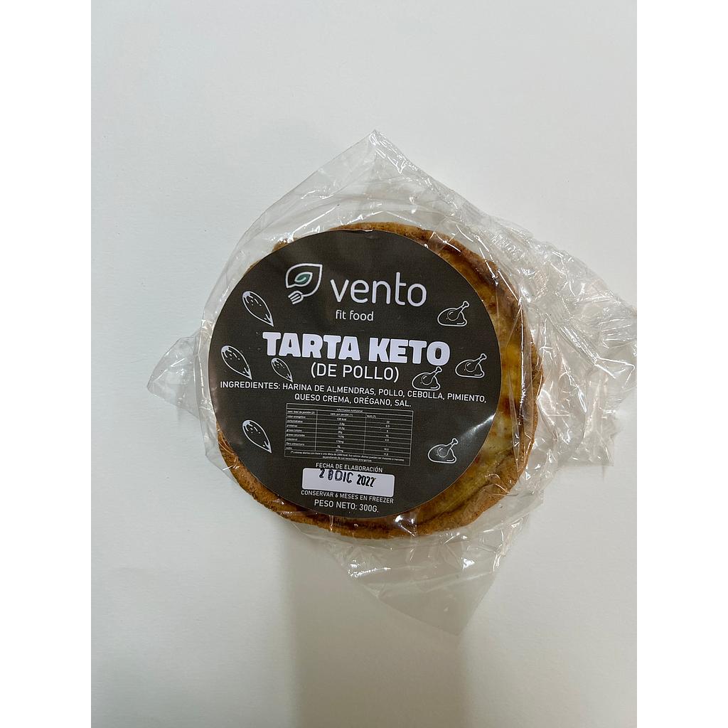 Tarta de pollo keto Vento