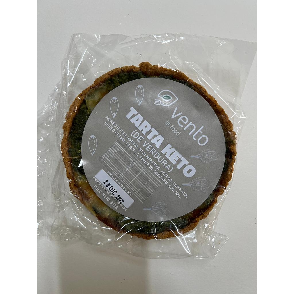 Tarta de verdura y queso keto Vento