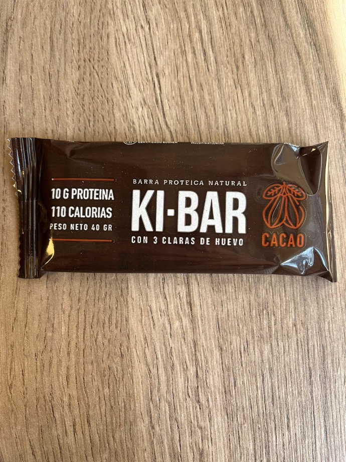 Barrita proteica cacao 40g Kibar