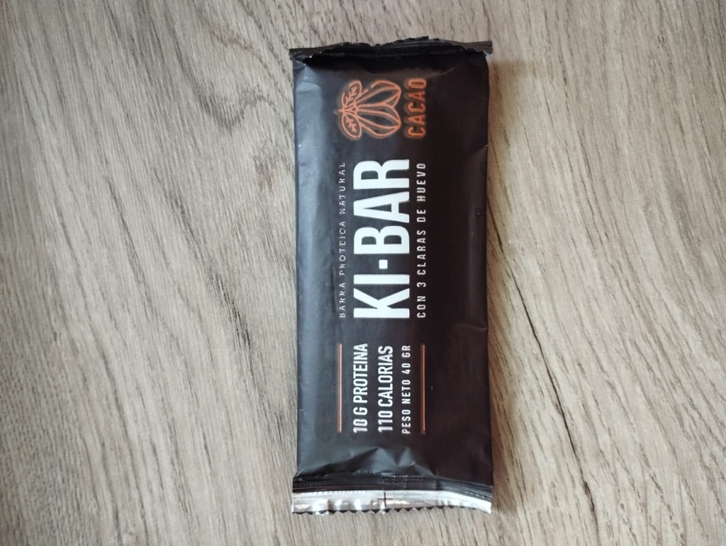 Barrita proteica 40g cacao Kibar