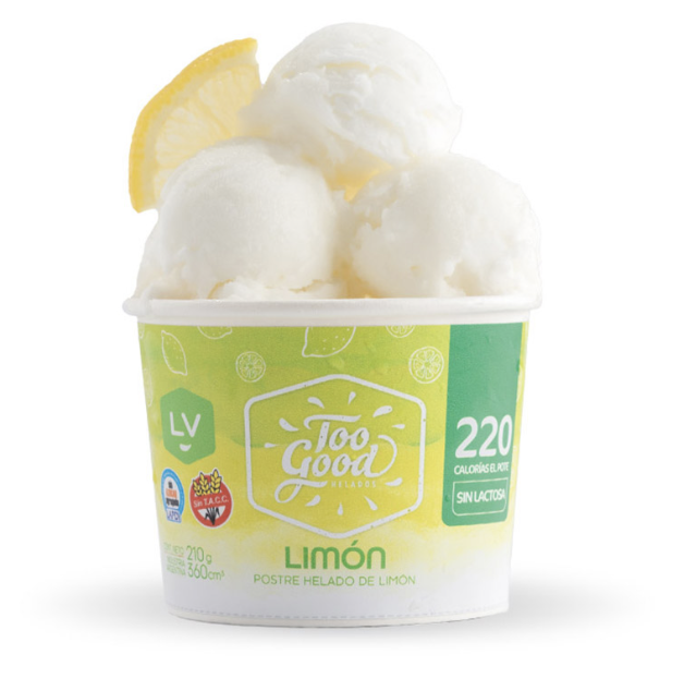 Helado limon VEGANO Tood Good