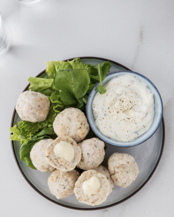 Albondigas de pollo y queso de almendras ChickenFIT