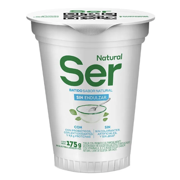 Yogur NATURAL SER 175g