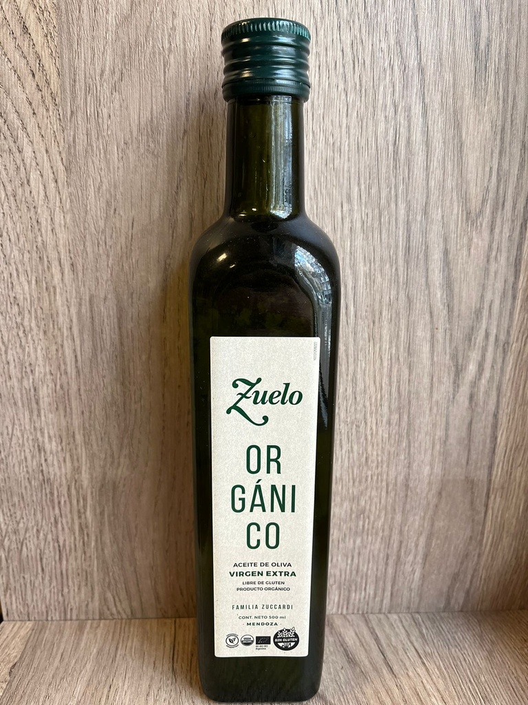 Aceite de oliva extra virgen  ORGANICO Zuelo ZUCCARDI