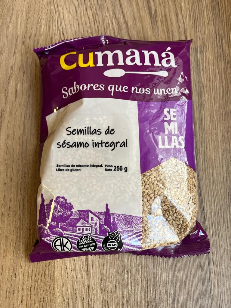 Sesamo integral 250g Cumana