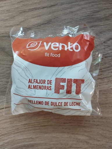 Alfajor keto de almendra con dulce de leche 45g Vento