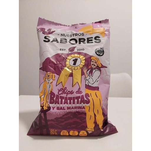 Chips de batatitas Nuestros sabores