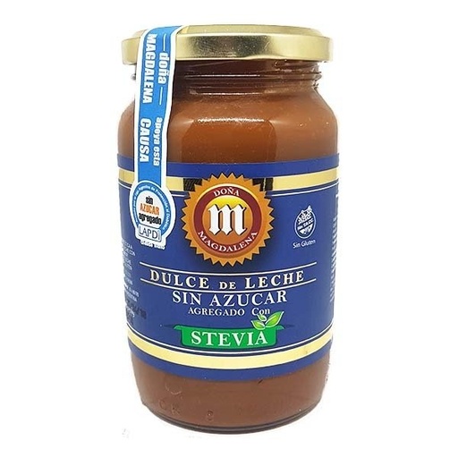 Dulce de leche sin tacc sin azucar con stevia 400g Doña Magdalena