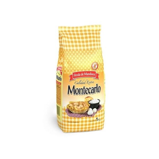 Fecula de mandioca 1 Kg Montecarlo