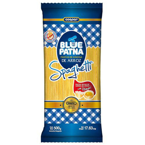 Fideos spaguetti sin tacc 500g Blue Patna