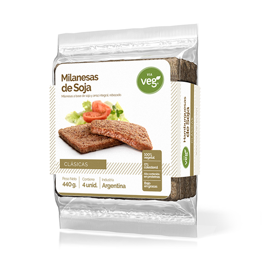 [mila_desojaviaveg] Milanesas de Soja x 2 unidades Via Veg