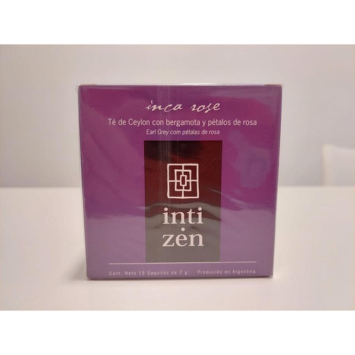 [incarose_Intizen] Té Negro Inca Rose 15 saquitos Intizen