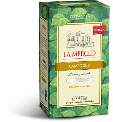 Yerba campo sur y monte La Merced 500g