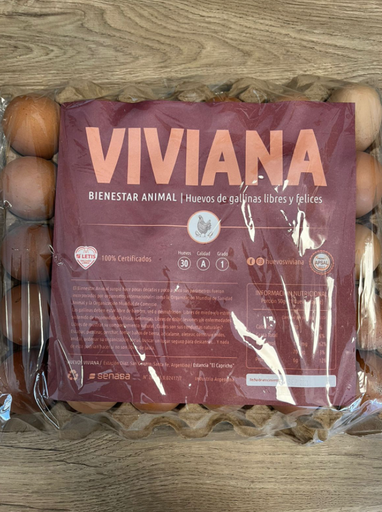 Huevos organicos x maple 30u Viviana