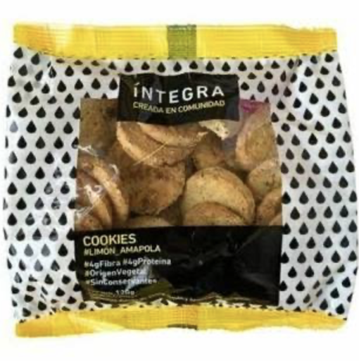 Cookies veganas LIMON INTEGRA