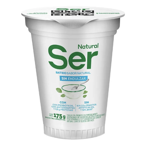 Yogur NATURAL SER 175g