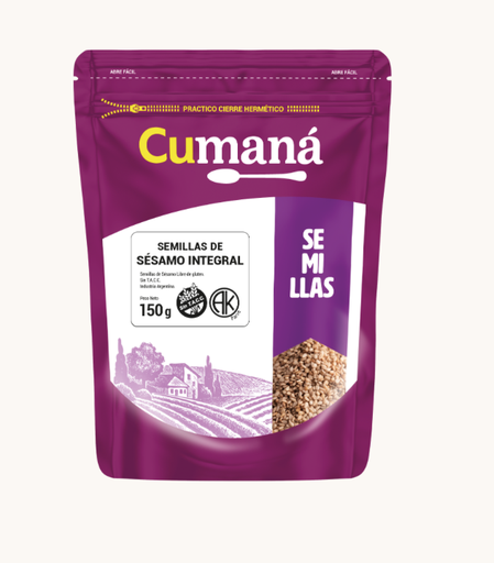 Sésamo Integral Cumaná 150g