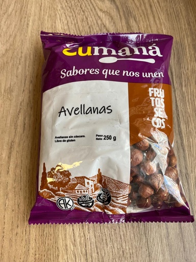 Avellana 250g Cumana