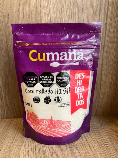 Coco rallado high 100g Cumana