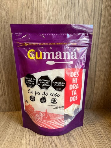 Chips de coco 50g Cumana